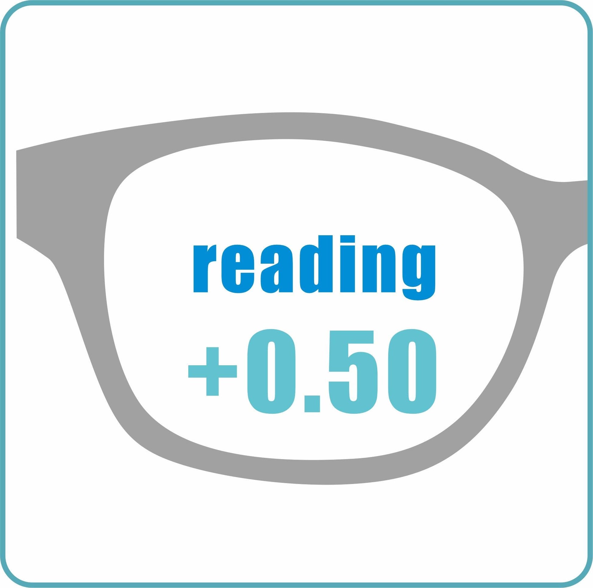 Acetate L 72029C1 Square Black Reading glasses - takeprogressive