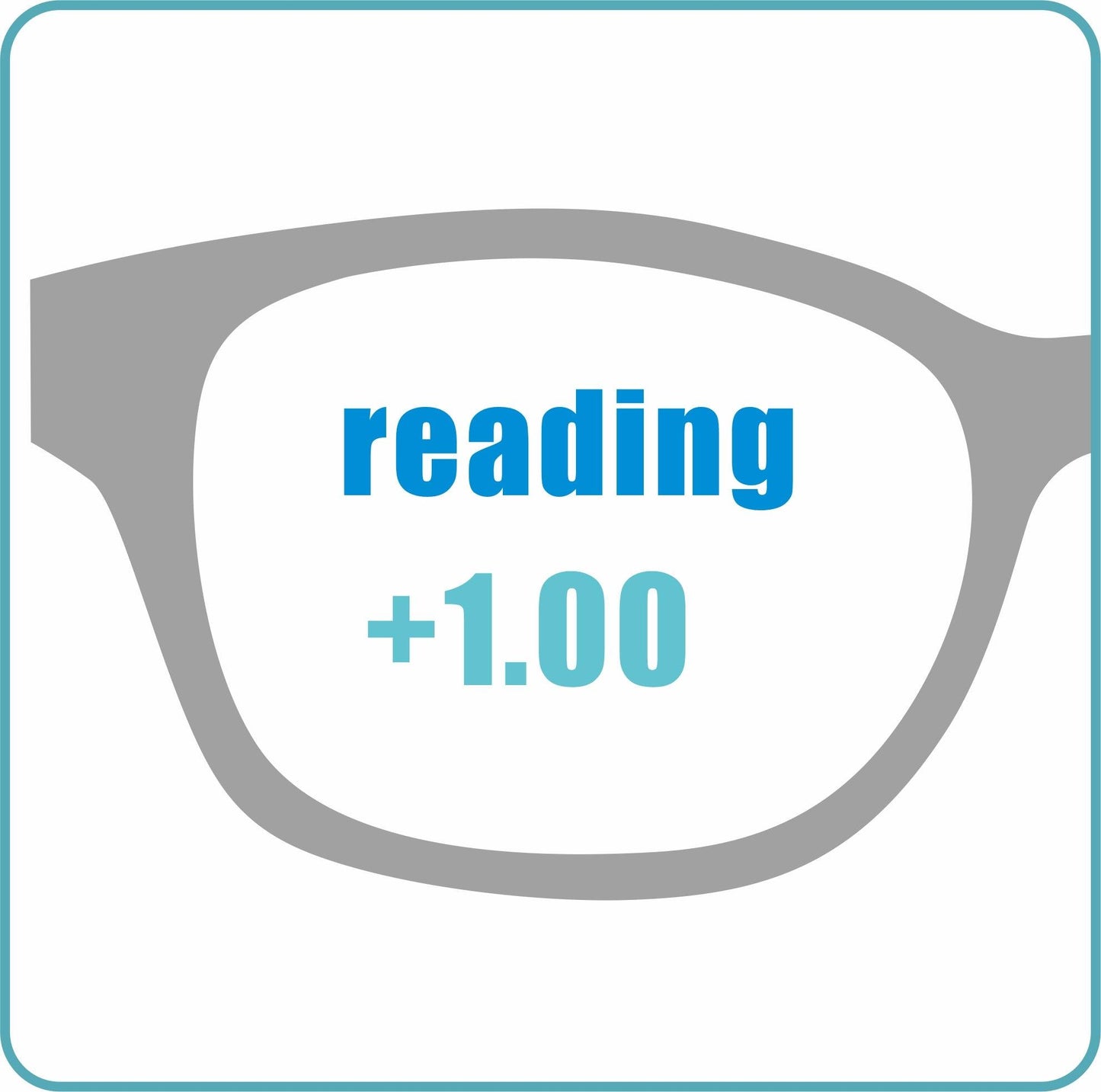 Plastic M Light Brown Reading Eyeglasses - takeprogressive
