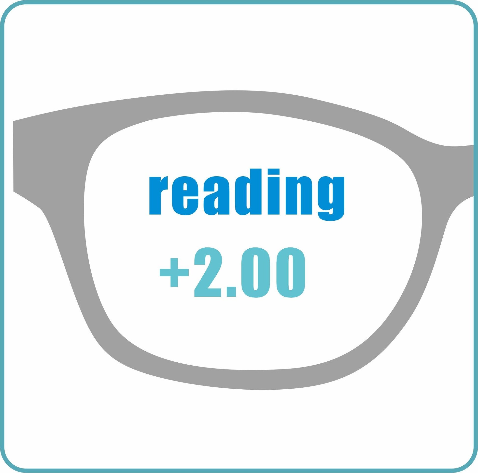 Plastic M Light Brown Reading Eyeglasses - takeprogressive