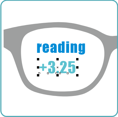 Acetate L 8052 black Reading glasses