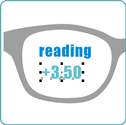 Acetate L 2036 pink cat eye Reading glasses