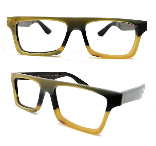 OX horn KNIGHT custom progressive glasses