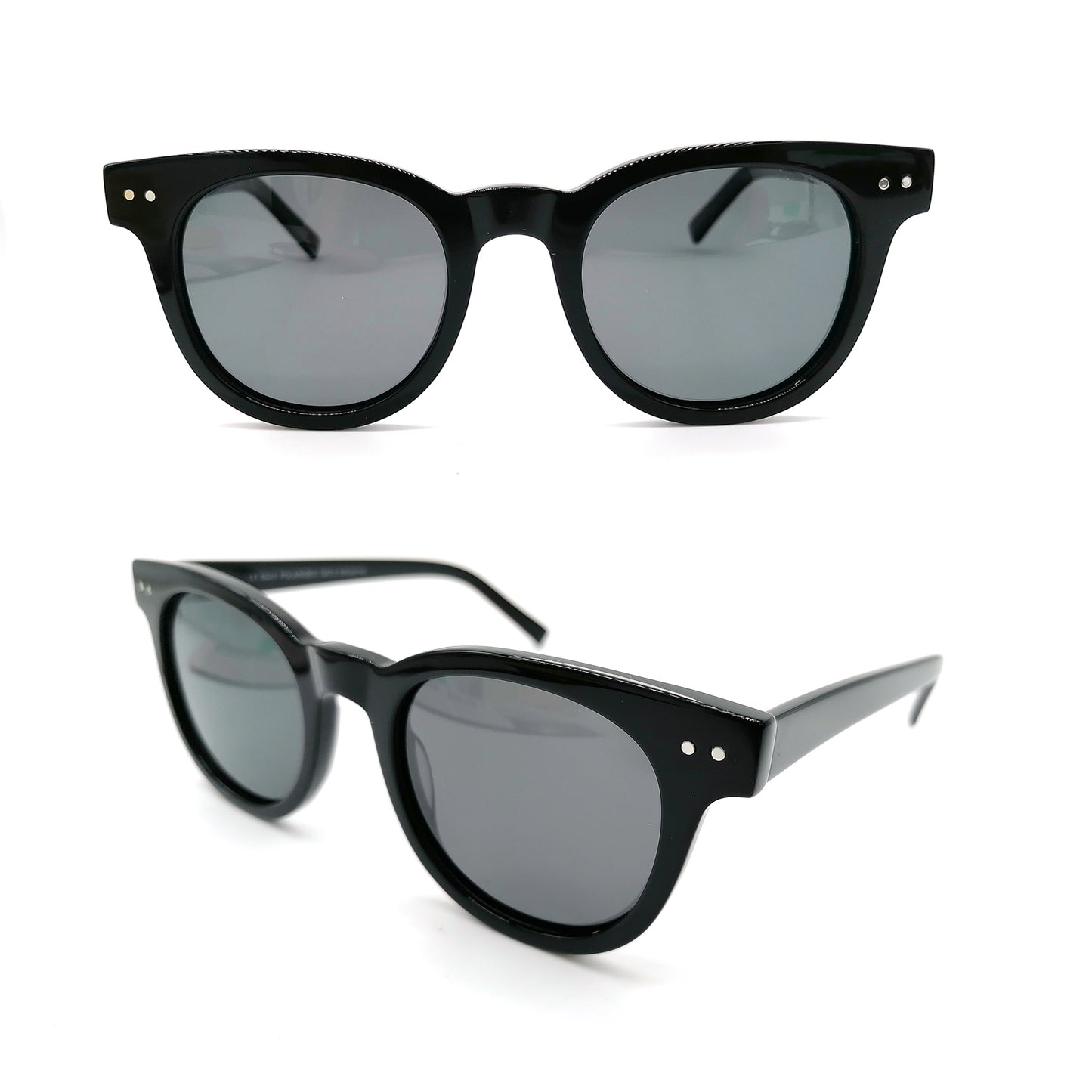 Acetate L 8840-1 black Reading sunglasses